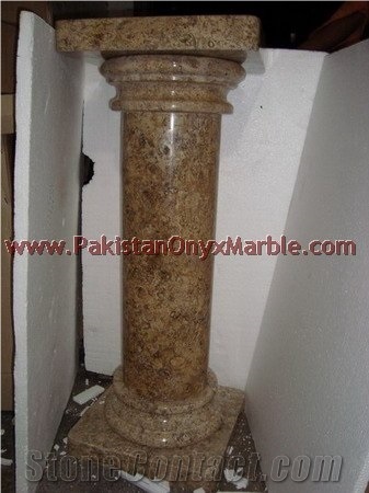 Fossil Marble Pedestals Collection