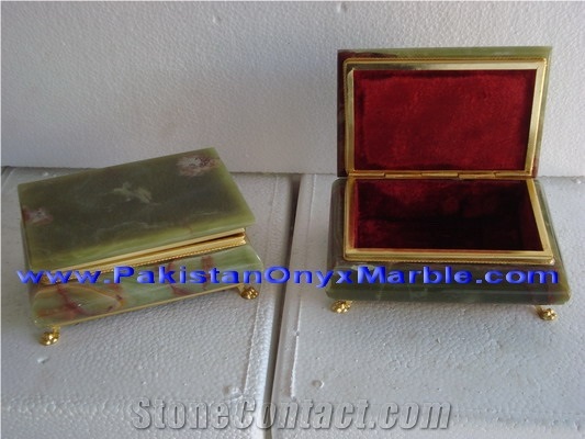 Jewelry Boxes Onyx Marble Handicrafts