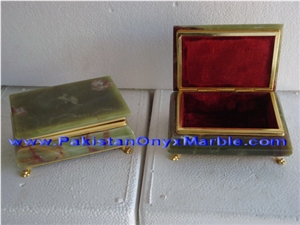 Jewelry Boxes Onyx Marble Handicrafts