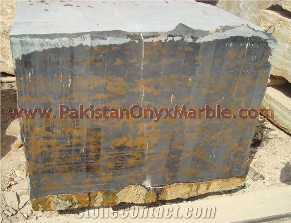 King Gold Marble Monolama Blocks