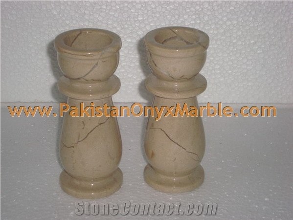 Marble Candle Holders Stands