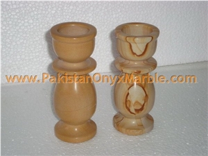 Marble Candle Holders Stands