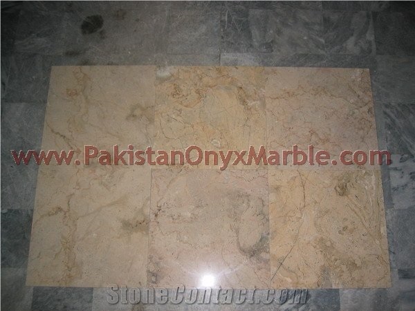Sahara Gold (Champagne) Marble Tiles Collection