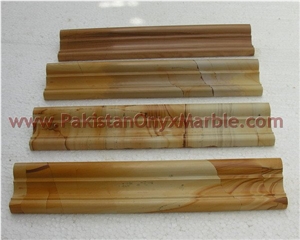 Teakwood Burmateak Marble Chair Rail Molding