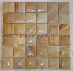 Teakwood ( Burmateak ) Mosaic Tiles