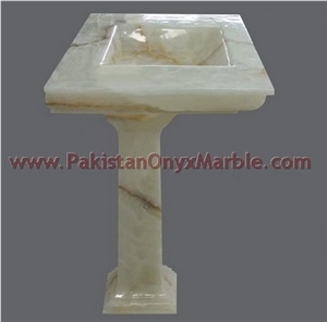 2017 Modern High Quality Onyx Pedestals Sinks and Basins