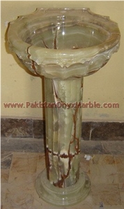 2017 Modern High Quality Onyx Pedestals Sinks and Basins
