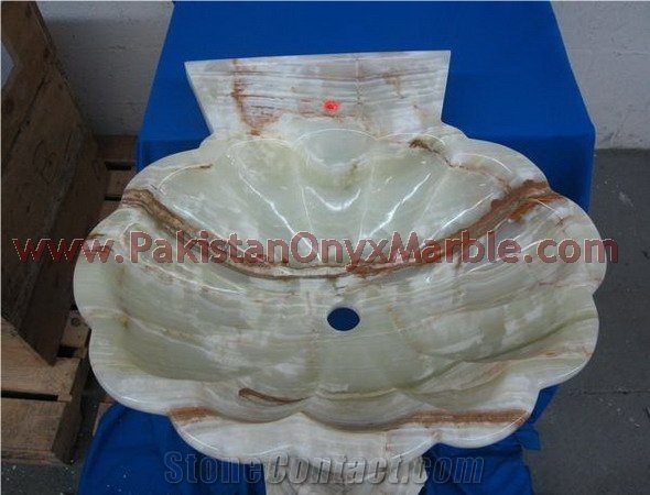 2017 Modern High Quality Onyx Pedestals Sinks and Basins