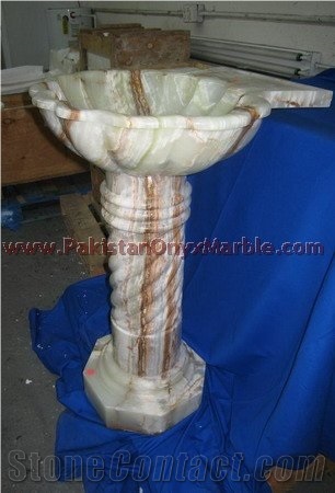 2017 Modern High Quality Onyx Pedestals Sinks and Basins