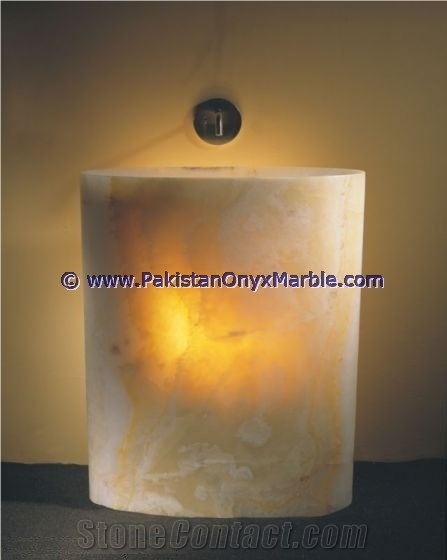 2017 New Design Backlit Onyx Bathroom Drop-In Bathroom Sinks