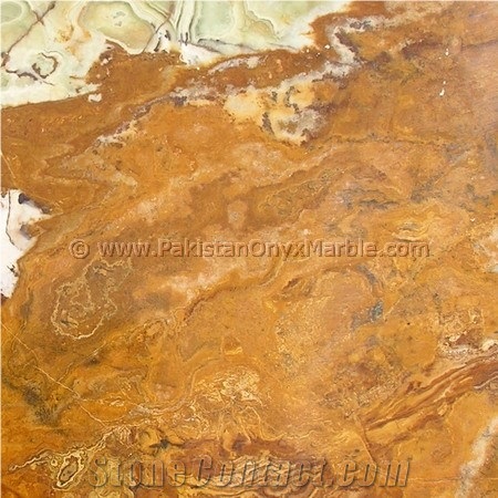 Art Decoration Multi Brown/Golden Onyx Tiles Collection