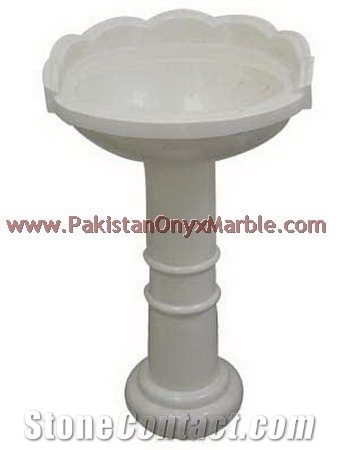 Attractive Price New Type Marble Pedestals Sinks and Basins
