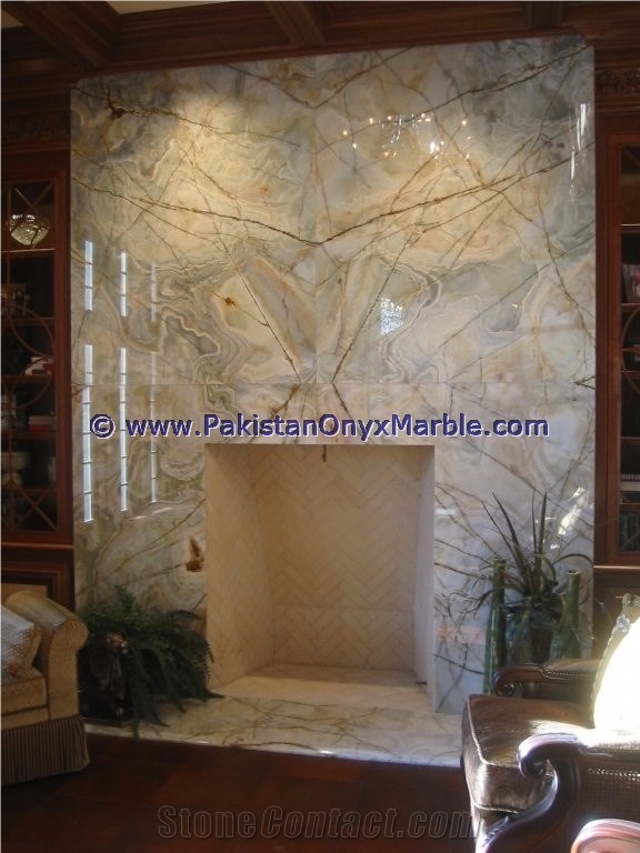 Best Cheap Price Backlit Onyx Fireplaces