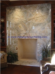 Best Cheap Price Backlit Onyx Fireplaces