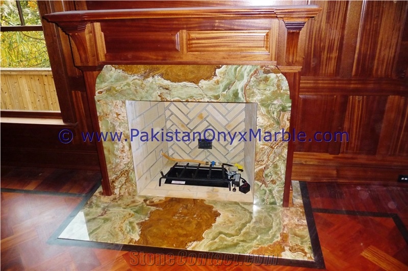 Best Cheap Price Backlit Onyx Fireplaces