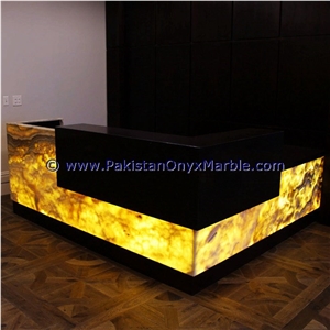 Best Professional Backlit Onyx Bar Tops