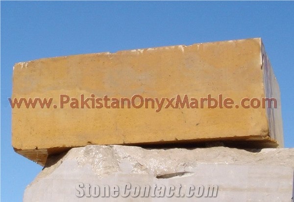 Export Quality Indus Gold Inca Gold Marble Monolama Blocks