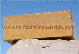 Export Quality Indus Gold Inca Gold Marble Monolama Blocks