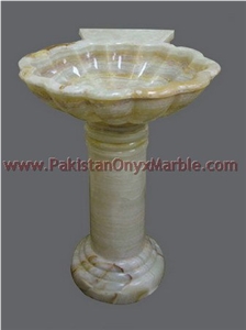 Export Quality Onyx Pedestals Sinks and Basins