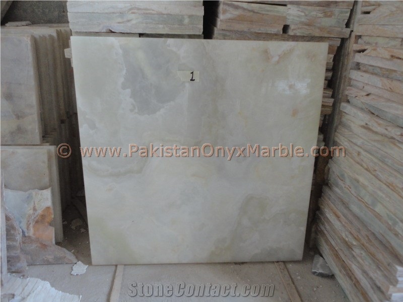 Fresh Desgine Pure White Onyx Tiles Collection