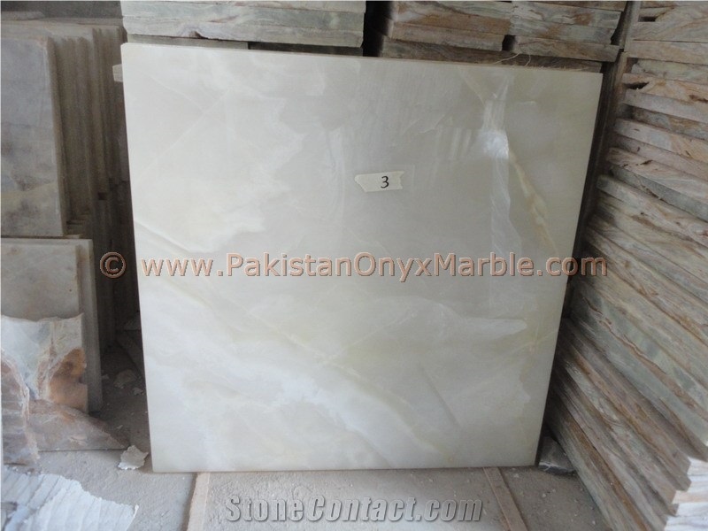 Fresh Desgine Pure White Onyx Tiles Collection
