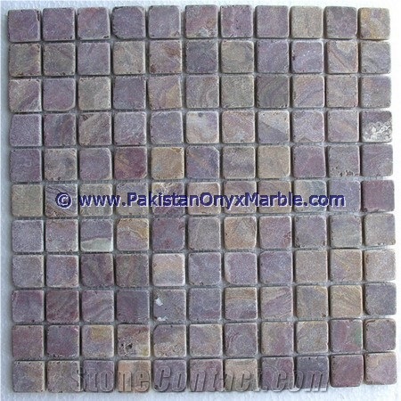 Hot Sell Multi Red Onyx Mosaic Tiles Collections