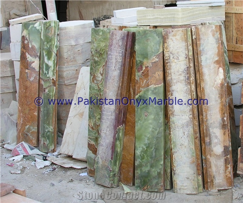 Indoor Decorative Onyx Balustrade Collection
