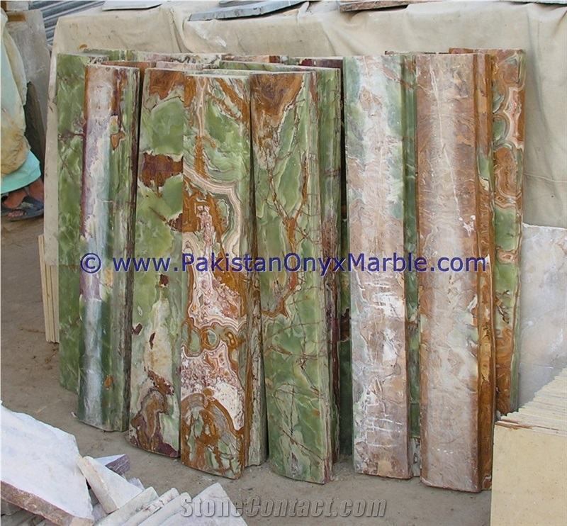 Indoor Decorative Onyx Balustrade Collection