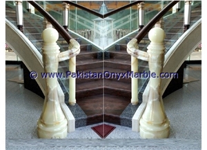 Indoor Decorative Onyx Balustrade Collection