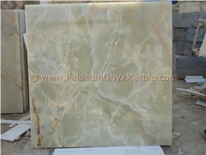 Luxury Light Green Onyx Tiles Collection