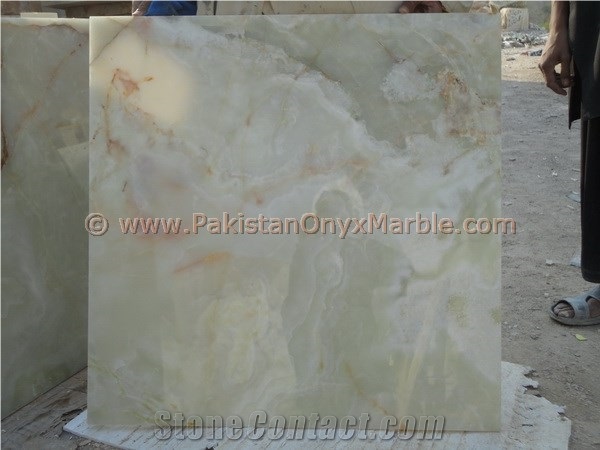 Luxury Light Green Onyx Tiles Collection