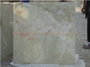 Luxury Light Green Onyx Tiles Collection