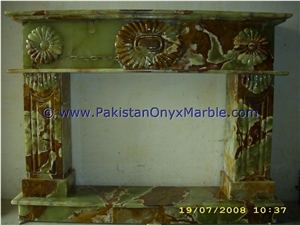 New Model 2017 Multi Green Onyx Fireplaces