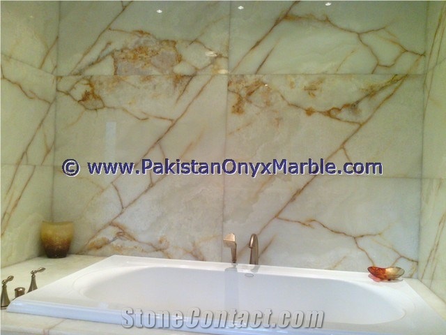 Newly Modern Onyx Bathroom Countertops