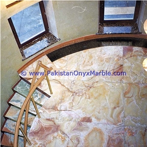 Pakistani Handemade Onyx Stair Steps, Onyx Treads and Risers Collection