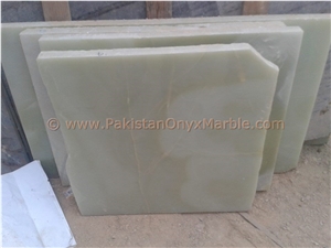 Polished Afghan Green Onyx Tiles Collection
