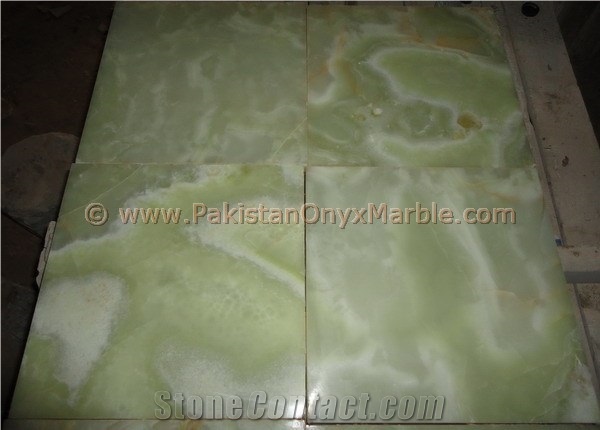 Pure Green Onyx Tiles Collection