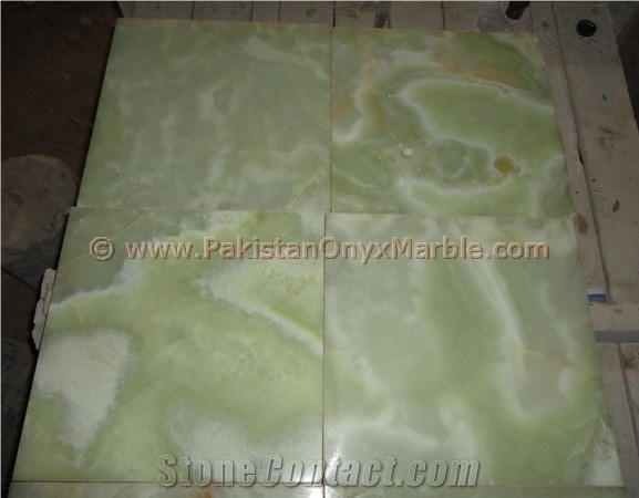 Pure Green Onyx Tiles Collection