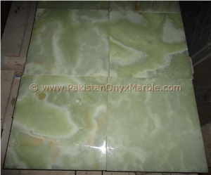 Pure Green Onyx Tiles Collection