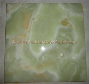 Pure Green Onyx Tiles Collection