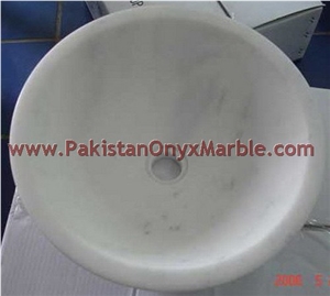 The Most Beatifull Ziarat White (Carrara White) Marble Sinks and Basins