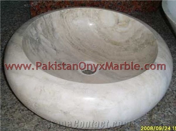 The Most Beatifull Ziarat White (Carrara White) Marble Sinks and Basins