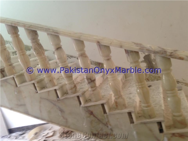 Top Quality Cheap Price Onyx Stair Steps, Onyx Treads and Risers Collection