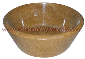 Top Quality Indus Gold (Inca Gold) Marble Sinks Basins