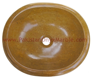 Top Quality Indus Gold (Inca Gold) Marble Sinks Basins