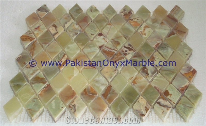 Wholesale Green Onyx Mosaic Tiles Collections