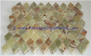 Wholesale Green Onyx Mosaic Tiles Collections