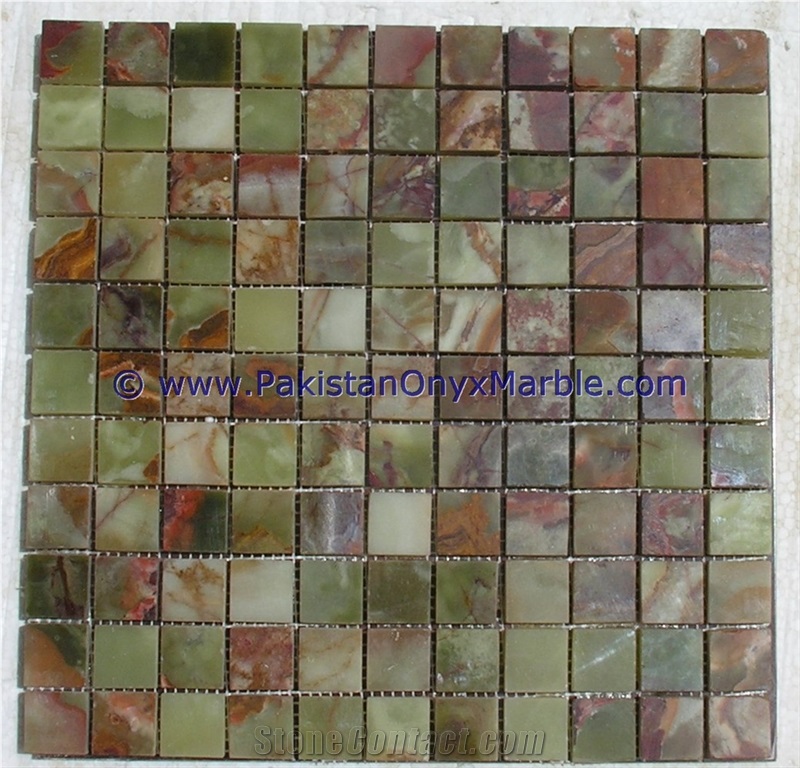 Wholesale Green Onyx Mosaic Tiles Collections