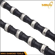 High Quality Sintered Beads 11.5mm Diamond Quarry Wire for Granite