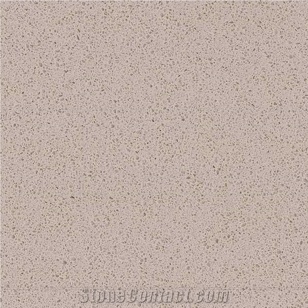Monotone Yellow Quartz Slab Ot 0403 for Kitchen and Vanity
